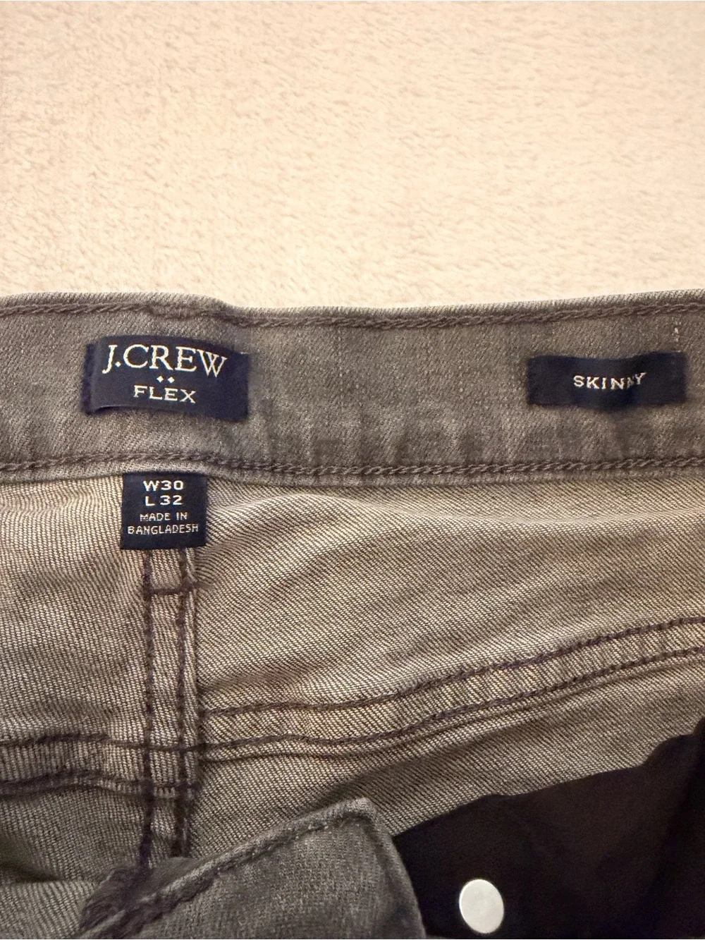 Men's J Crew Skinny Signature Flex Jeans size: 30
